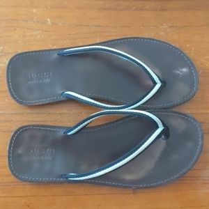 Gucci flip flops